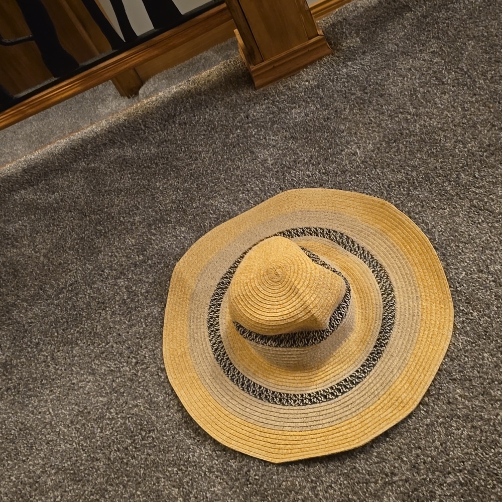 Big brim floppy hat